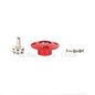 KUZA CNC Alloy Fuel Filler Dot Magnetic Plug Magnetic Port for RC Aircraft Smoking System Fuel Gas Airplane Fuel Filler Port