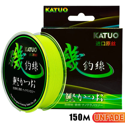 PROBEROS 150m Multicolor Fishing-line 5.73LB-43LB Super Strong Monofilament Nylon Wire Bionic Invisible Spot Camouflage Rope