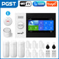 PGST PG-107 Tuya Wireless Home WIFI GSM Home Security With Motion Detector Sensor Burglar Alarm System APP Control Support Alexa