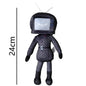 68style Skibidi Toilet Plush Stuffed Doll Toys Collectible Gifts for Kids Fans Adults Birthday Bosses Funny Anime Game F