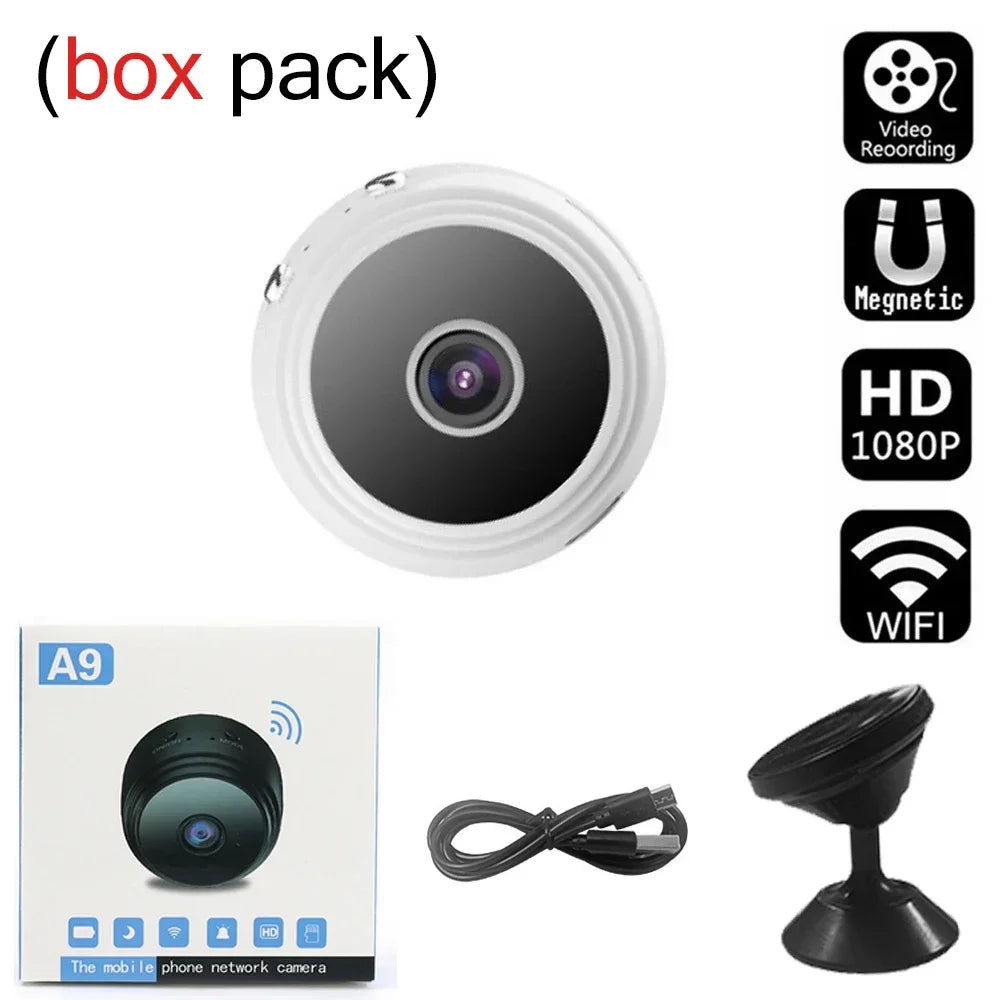 A9 1080P Mobile Wifi Car Camera Surveillance Cameras Sensor Camcorder Web Video Smart Home Safety Wireless Security Camera