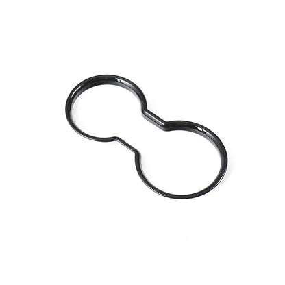 JIDIXIAN fit for Jeep Wrangler JK 2011 2012 2013 2014 2015 2016 2017 Car Interior Front Water Cup Holder Decoration Cover