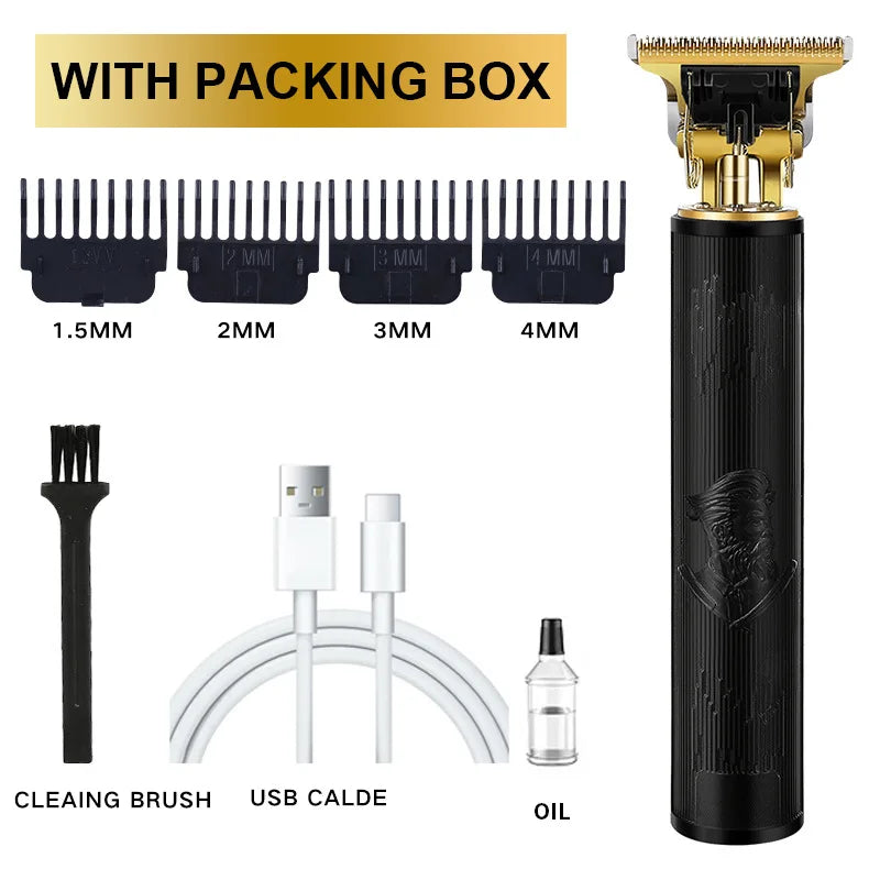 T9 Professional Hair Cutting Machine Wireless Electric Hair Trimmer Digital Display Hair Clipper Men Beard Shaver Barber For Men