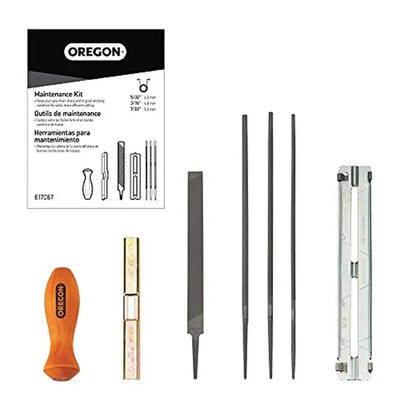 Compact Universal Chainsaw Chain Sharpener Field Kit Grinder Set 410-120  Stihl Husqvarna Sharpening Tool 5/32 3/16 7/32 Inch