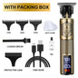 T9 Professional Hair Cutting Machine Wireless Electric Hair Trimmer Digital Display Hair Clipper Men Beard Shaver Barber For Men