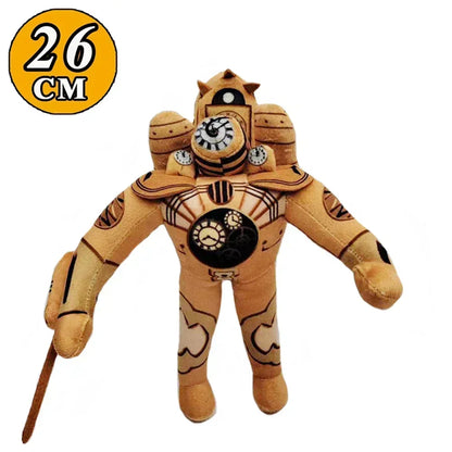 68style Skibidi Toilet Plush Stuffed Doll Toys Collectible Gifts for Kids Fans Adults Birthday Bosses Funny Anime Game F