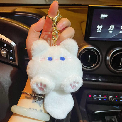 Cute Tuantuan Cat Network Red Key Chain Hanging Doll Doll Wholesale Plush Pendant Small Gift Cartoon Key Chain