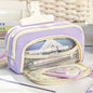Pencil Case Large Capacity Pencil Pouch Handheld Pen Bag Cosmetic Portable Gift for Office School Teen Girl Boy Men Women Adult