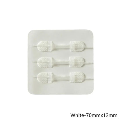 3pcs/set Band-Aid Zipper Tie Wound Closure Patch Hemostatic Patch Wound Fast Suture Zipper Band-Aid Outdoor Emergency Device