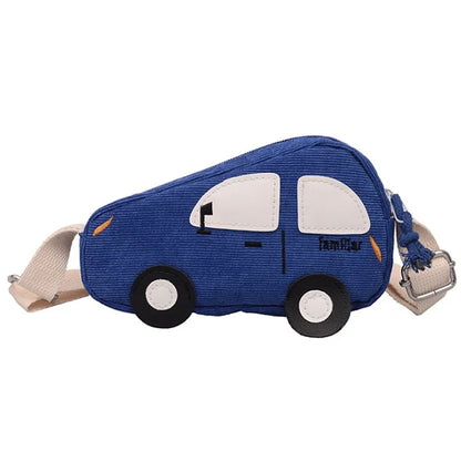 2024 Fashion Mini Crossbody Bag Packet Children Baby Boys Girls Car Shoulder Bag Handbags Cartoon Mini Coin Purse
