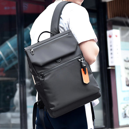 High Quality Waterproof Men's Laptop Backpack Luxury Brand Designer Black Backpack for Business Urban Man Backpack USB Charging