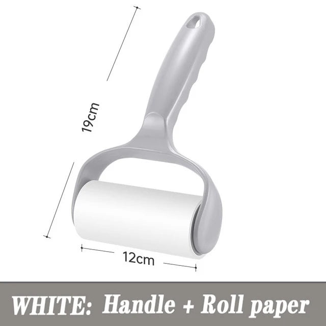 Tearable Roll Paper Sticky Roller Dust Wiper Safe Stash Storage Sight Secret Replaceable Cleaning Brush Tool