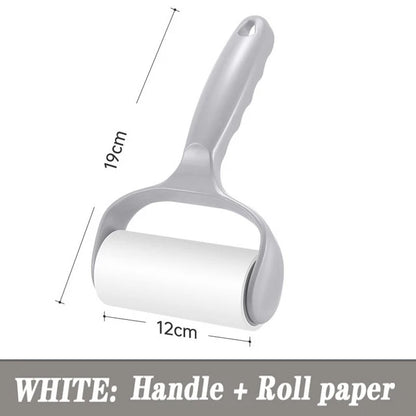 Tearable Roll Paper Sticky Roller Dust Wiper Safe Stash Storage Sight Secret Replaceable Cleaning Brush Tool