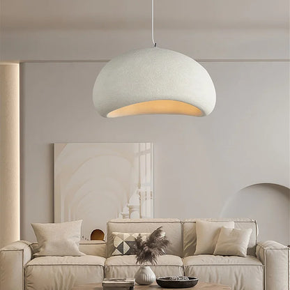 Nordic Wabi Sabi Pendant Lamps Dining Room Lighting Modern Living Room Bedroom LED Ceiling Chandelier Loft Lustre Hanghing Lamps