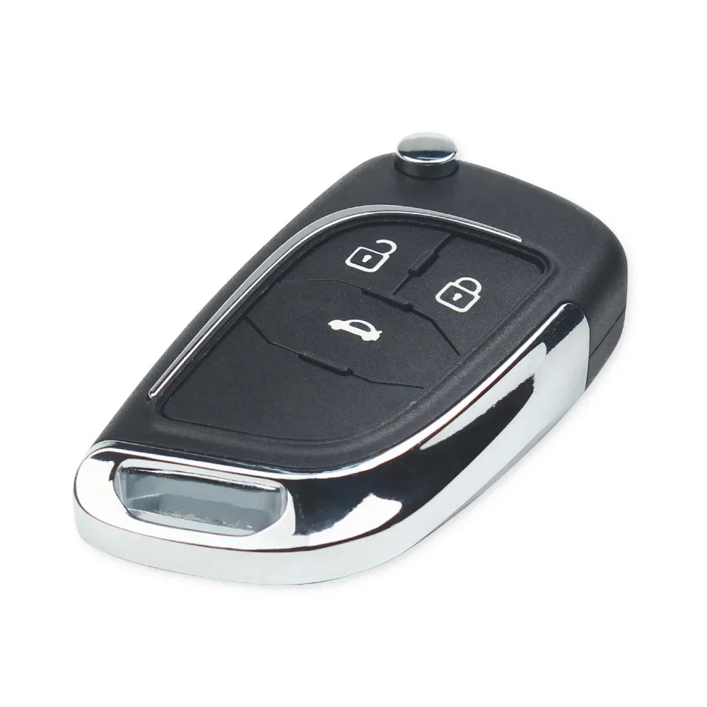 Dandkey Flip Remote Car Key Shell Case For Chevrolet Cruze Epica Lova Camaro Impala For Opel Astra J Corsa E Insignia Zafira C