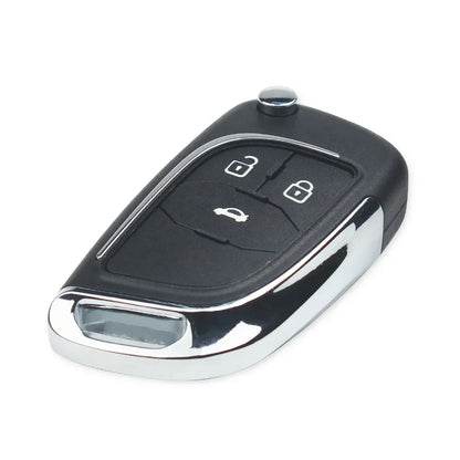 Dandkey Flip Remote Car Key Shell Case For Chevrolet Cruze Epica Lova Camaro Impala For Opel Astra J Corsa E Insignia Zafira C