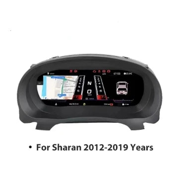 Digital Dashboard Cluster For VW Caddy Touran Transportor T6 T5.1 EOS Sharan Golf 5 MK5 Virtual Instrument Panel Cockpit