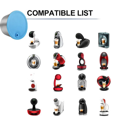 for Dolce Gusto Reusable Coffee Capsules for Nescafe Picolo xs Stainless Steel Recycle Pod Repuesto Refillable Coffee Filter