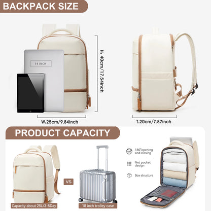 Travel Backpack Cabin Airplane 40x20x25 Ryanair Carry-on Bag Hand Luggage Backpack，Laptop  Work Business Backpack，School， Travel