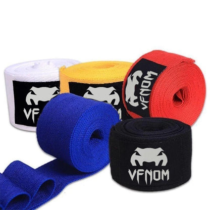 2 Rolls 3/5M Cotton Boxing Bandage Sports Strap Sanda Kick Boxing MMA Hand Gloves Wraps Belt Boxing Sports Wraps Bandage