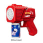 New Fully automatic children's bubble machine luminous toy gift bubble gun bubble stick without battery without bubble water