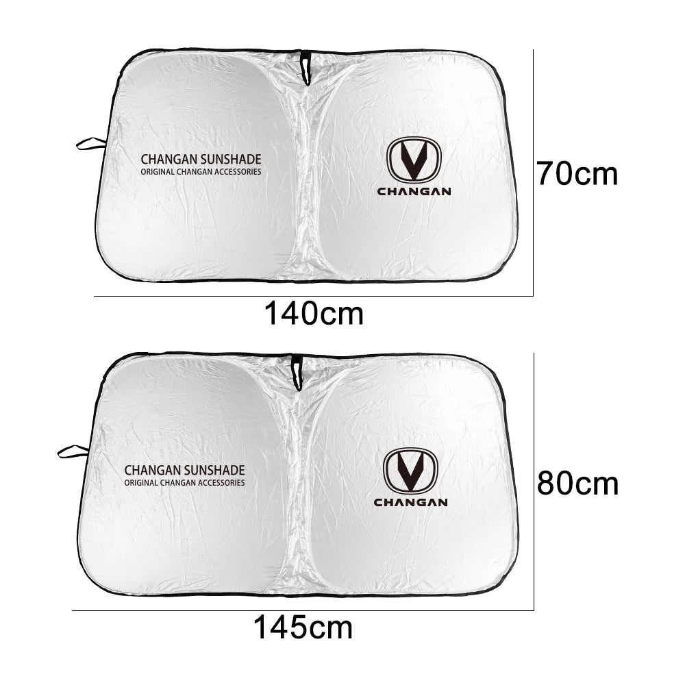Flodable Car Windshield Sunshade Auto Accessories For Changan Cs95 CS35 2020 Cx70 Cs55 Cs75 Plus 2017 Filter Bunper CS15 Eado