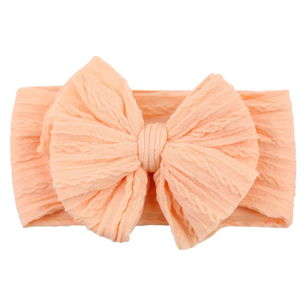 Cute Bowknot Baby Headband Turban Soft Elastic Baby Girls Hairband for Children Newborn Headwraps Headwear Kids Hair Accessories