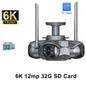 ANSVICAM 10K 20MP HD Four Screens WiFi IP Camera Wireless Outdoor PTZ Four Lens Human Auto Tracking Surveillance Cameras FFVideo