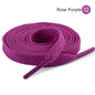 1Pair 8mm Flat Shoelaces Unisex Polyester Black White Shoe Laces Sneakers Canvas Laces Classic Soft Kids Shoestrings 80-120cm
