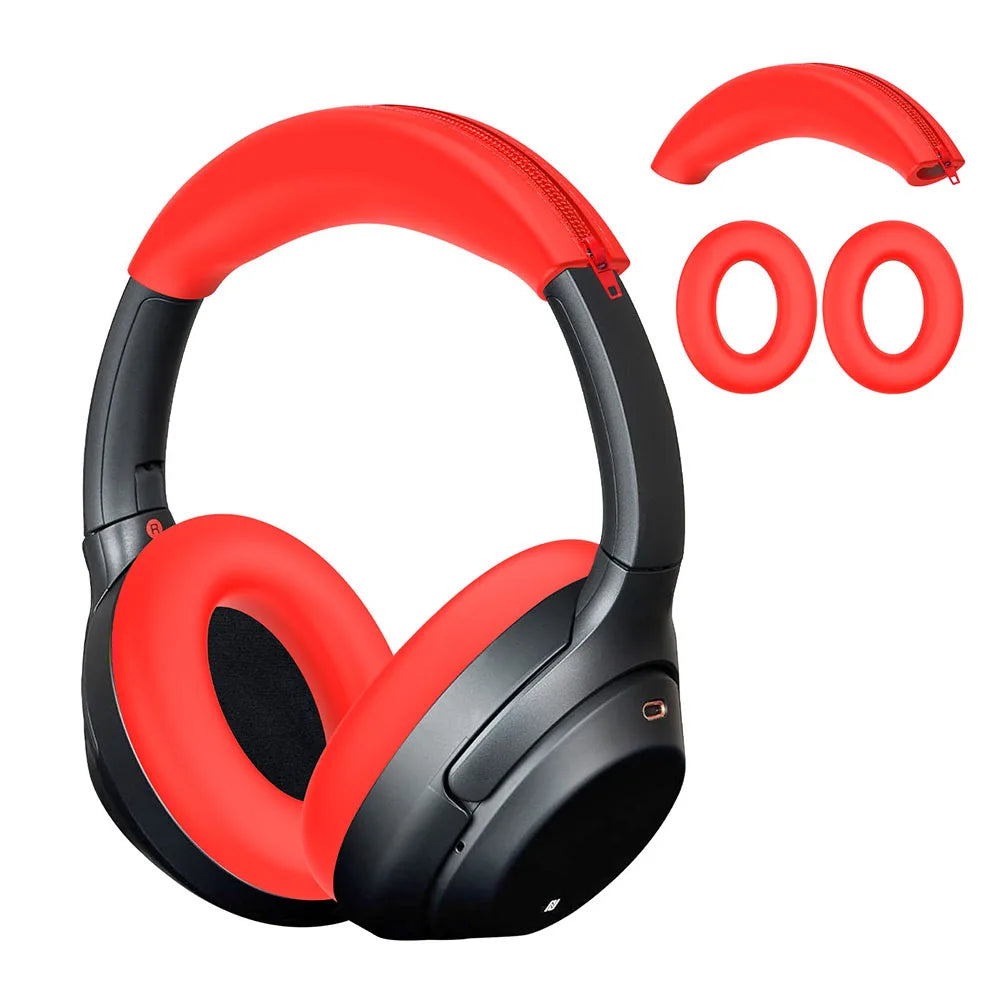 Replacement Silicone Ear Pads Cushion Cover Headphone Headsets EarPads Protective Case for Sony ULT WEAR WH-ULT900N WH-1000XM4