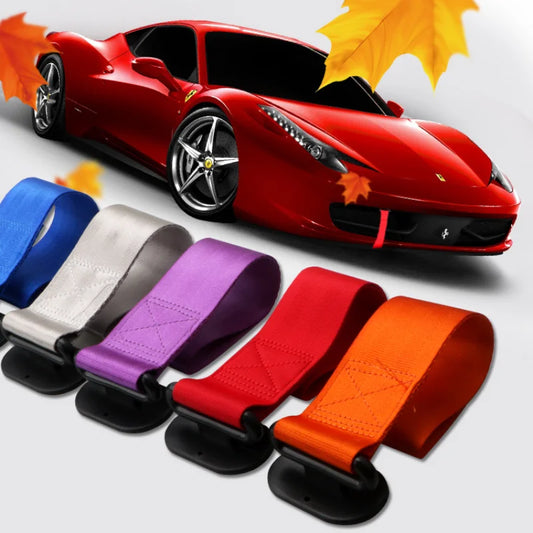 High-Strength Nylon Tow Strap Universal Car Racing Tow Ropes Auto Trailer Ropes Auto Trailer Ropes Bumper Trailer Towing Strap
