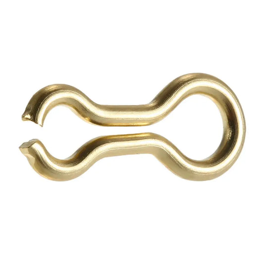 100pcs Fishing Snaps Connector Accessories Fishing Swivels Fast Link Mould Lead Loop Inserts Sinker Eyes Clip Tackle