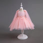 Kids Girl Dress Party Dresses For Girls Birthday Princess Wedding Dress Lace Christening Gown Baby Blue Baptism Clothing