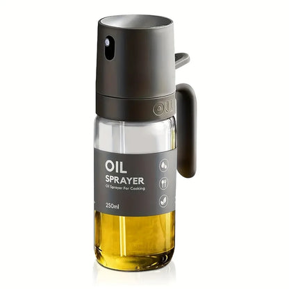 250ML Oil Sprayer,High Borosilicate Glass BPA Free Cooking Oil Mister,Olive Oil Sprayer for Air Fryer, Salad, BBQ,Kitchen Gadget