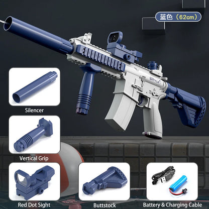 M416 electric water gun fully automatic shooting toy beach outdoor entertainment children's and adult gifts
