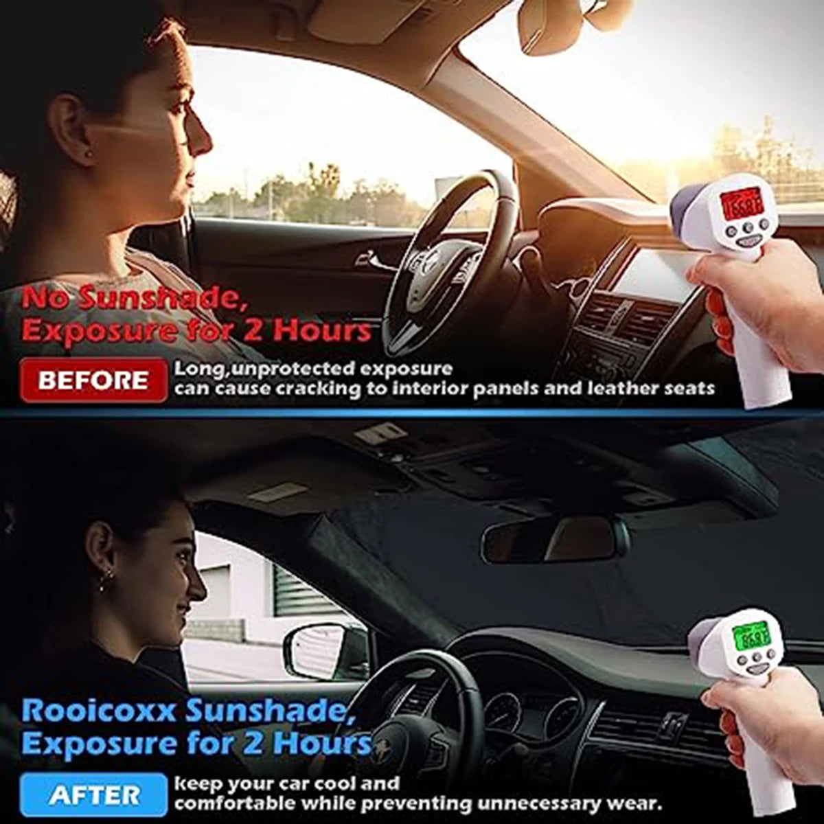Car Windshield Cover Front Window Sun Visor Interior Protection Screen Shield Blocker Foldable Reflector