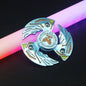 Colorful EDC Fidget Spinner Robot Mecha Transforming Hand Spinner ADHD Finger Spinners for Adult Stress Relief Fidget Toys