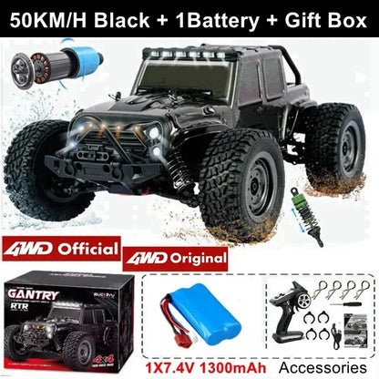 4WD Remote Control Car Off Road 4x4 RC High Speed Buggy Truck Super Brushless 50 or 80KM/H Fast Drift Racing Toy Kids Adults