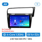 Ainavi Car Radio For Volkswagen VW Golf 7 MK7 RHD 2012 2013 2015 2017 2019 2021 Carplay Android Auto Car Multimedia Player 2 Din