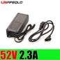 DC 52V 2.3A 47-63Hz POE Power Supply Adapter 48-52 Volt For CCTV Security Surveillance 4CH/8CH POE NVR 5.5-2.5mm DC