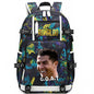 Ronaldo Print Student School Bag Children's Backpack Outdoor Travel Bag