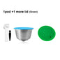for Dolce Gusto Reusable Coffee Capsules for Nescafe Picolo xs Stainless Steel Recycle Pod Repuesto Refillable Coffee Filter