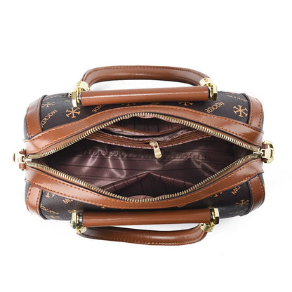 2024 New Fashion Boston Women's Bags Large Capacity Luxury Designer Handbag Quality Leather Single Shoulder Crossbody Bag women