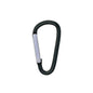 50/100pcs Buckles Aluminum Carabiner Spring Belt Clip Key Chain 4.6x2.5cm For Outdoor Activity Camping Fishing Hiking Travel