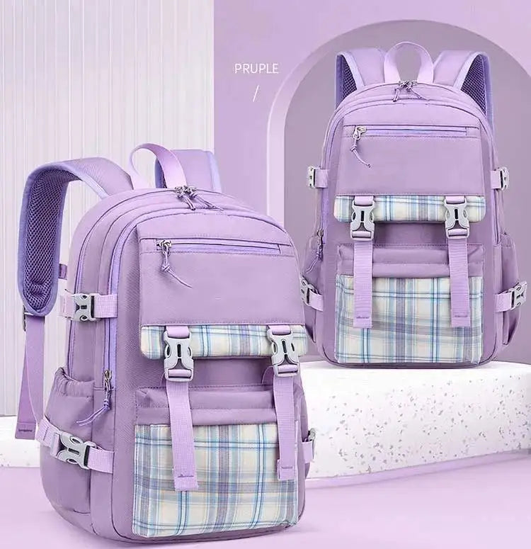 2024 Hot Sales School Bags for Paimery School Students Girls Large Capacity Children's Bags Lightweight Washable Travel Backpack