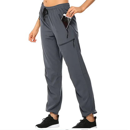 LNGXO Men Women Cargo Pants Camping Hiking Climbing Waterproof Pants Outdoor Sport Quick Dry Anti-UV Lightweight Trousers Unisex