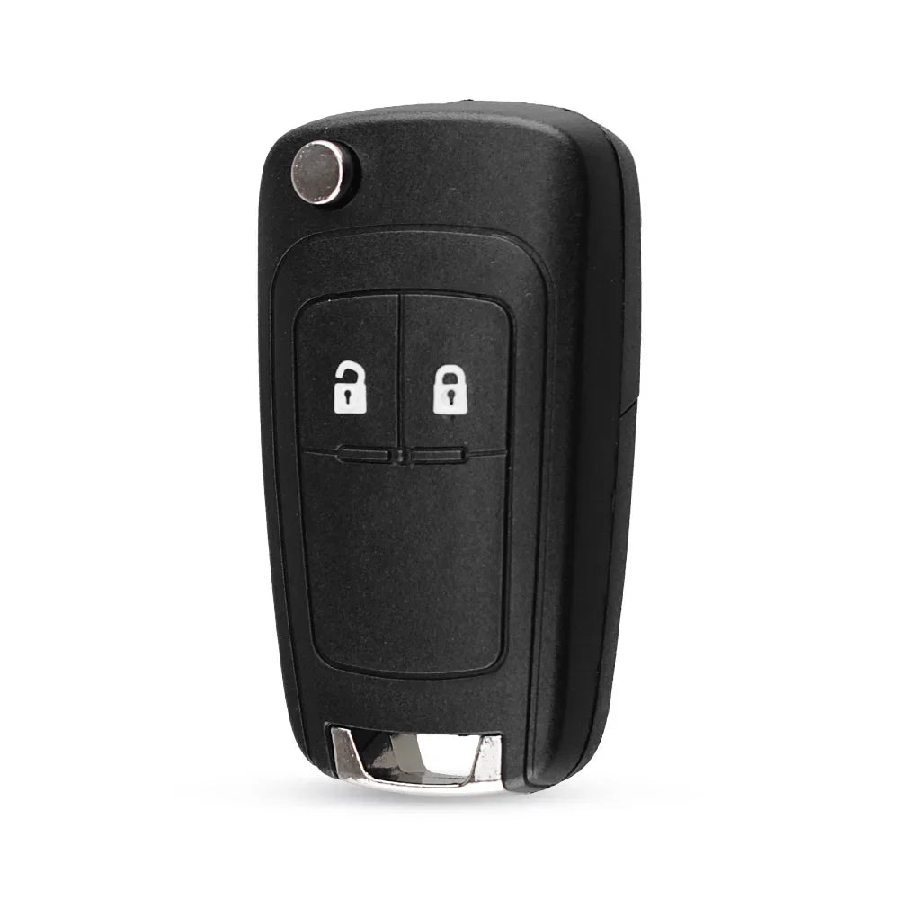 Dandkey Flip Remote Car Key Shell Case For Chevrolet Cruze Epica Lova Camaro Impala For Opel Astra J Corsa E Insignia Zafira C