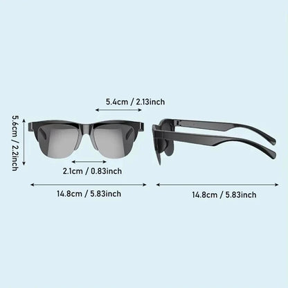 Original mijia Xiaomi Smart Sunglasses Glasses Bluetooth Call Outdoor Sports headset HIFI Blue Light Waterproof Anti-UV with mic