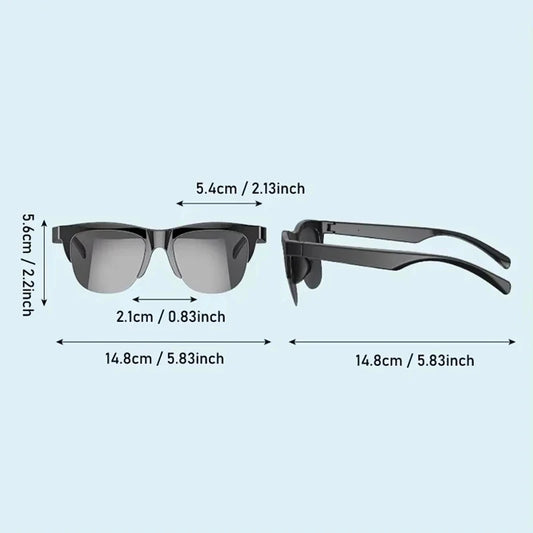 Original mijia Xiaomi Smart Sunglasses Glasses Bluetooth Call Outdoor Sports headset HIFI Blue Light Waterproof Anti-UV with mic