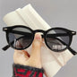 New Round Women Sunglasses Classic Round Frame Fashion Brand Designer Black Driving Sun Glasses Female Shades